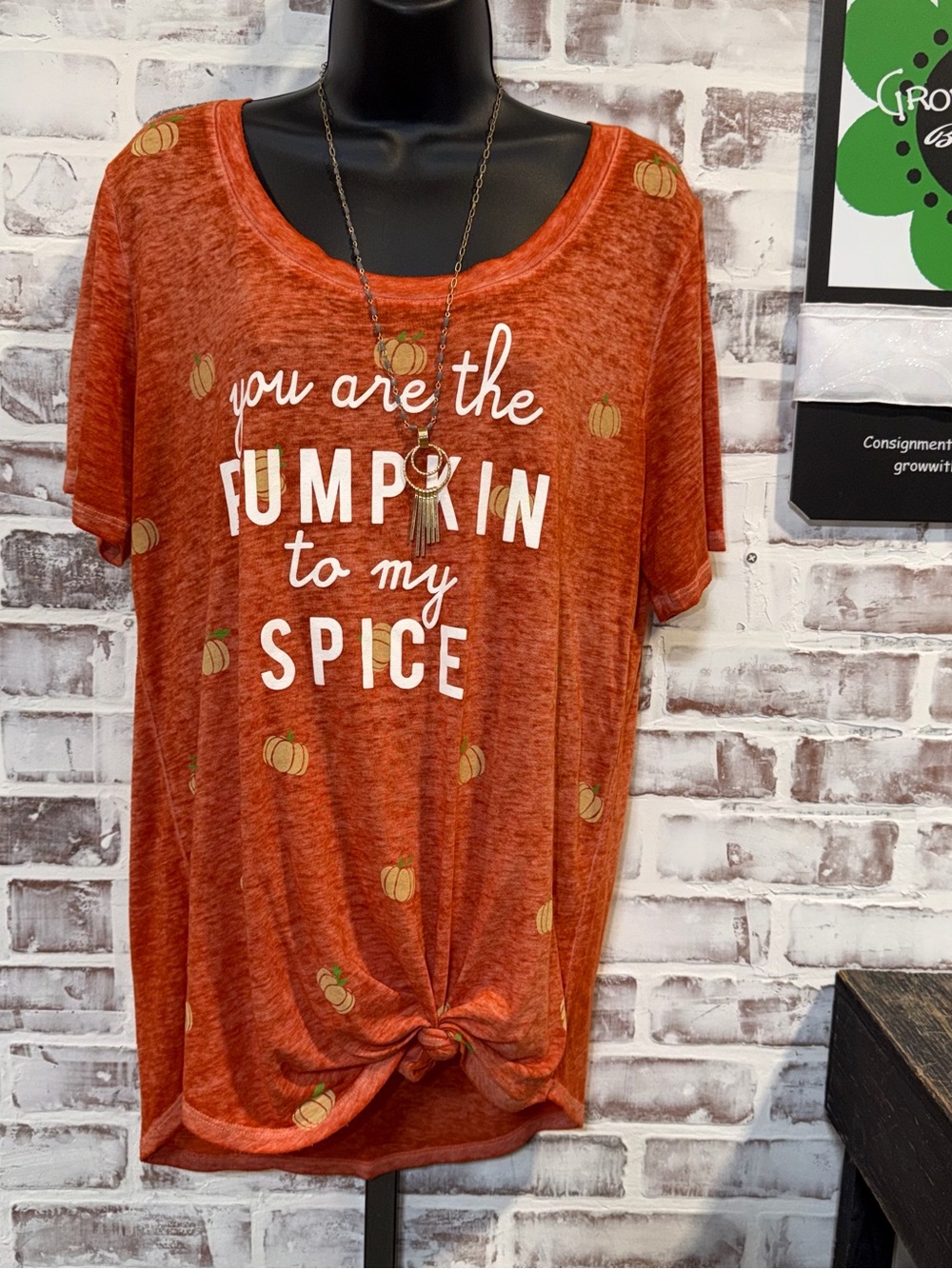 Fifth Sun Orange 'You Are the Pumpkin to My Spice' Graphic Tee